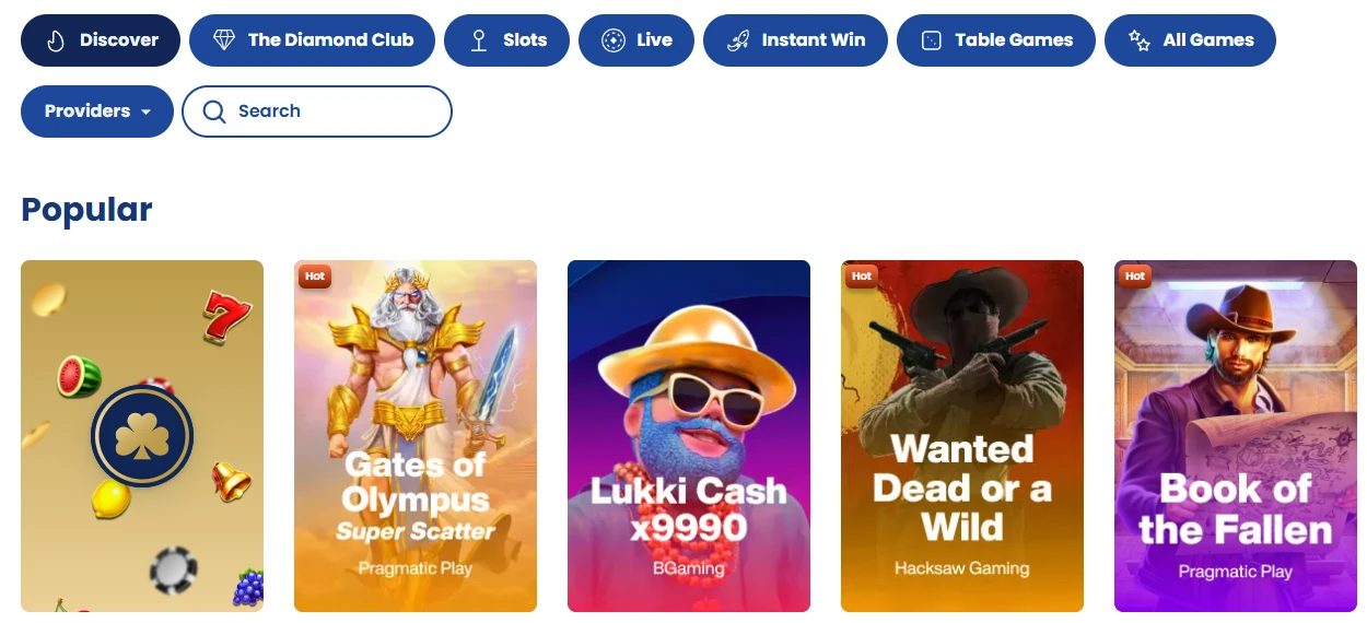 Innsats på Lukki Casino Norge