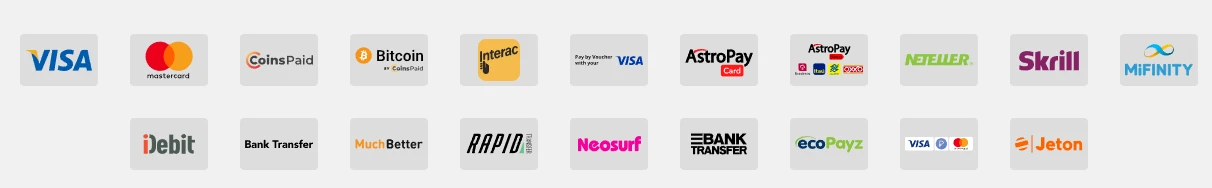 Betalingsmetoder på Lukki Casino Norge